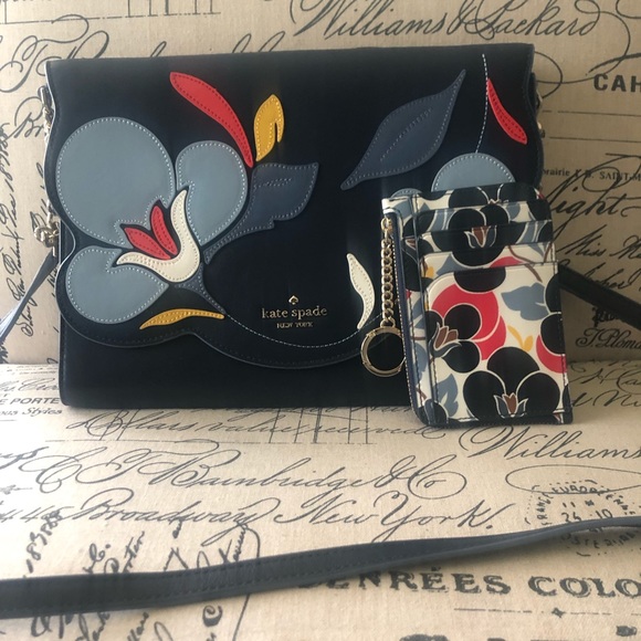 kate spade Handbags - Quilted Holland Blue Kate Spade Clutches Sold